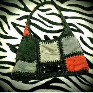 Women's crocheted handbag